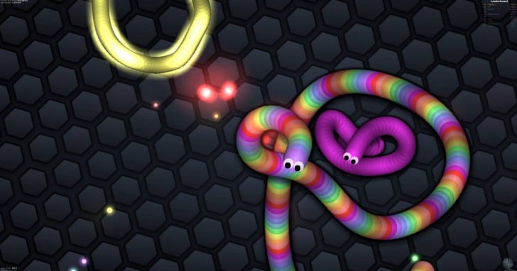 2. เกม Slither.io